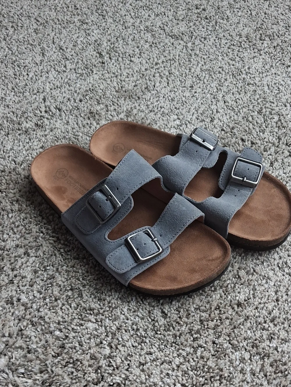 Girls White Mountain Footbed Sandals
